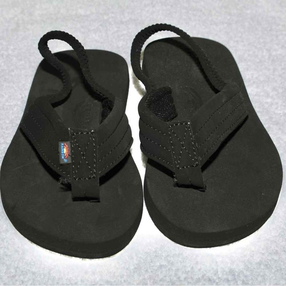 Rainbow Sandals Kid's Grombow's Soft Top Rubber w/Neoprene Strap and Backstrap